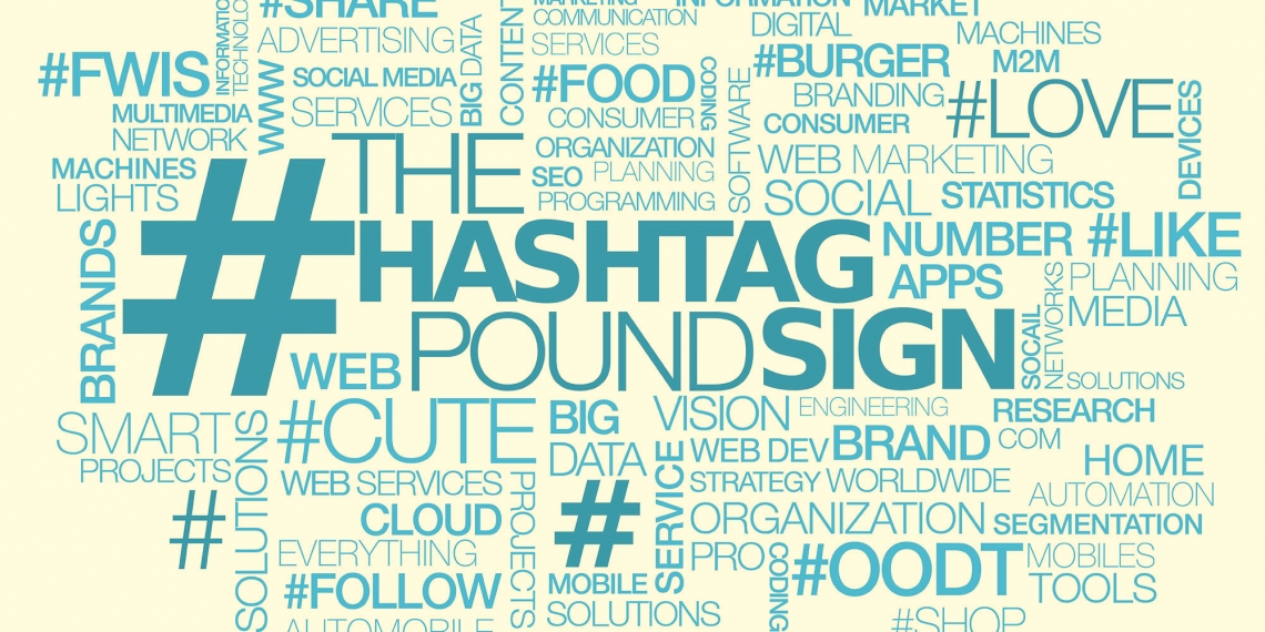 cách sử dụng hashtag trong sự kiện