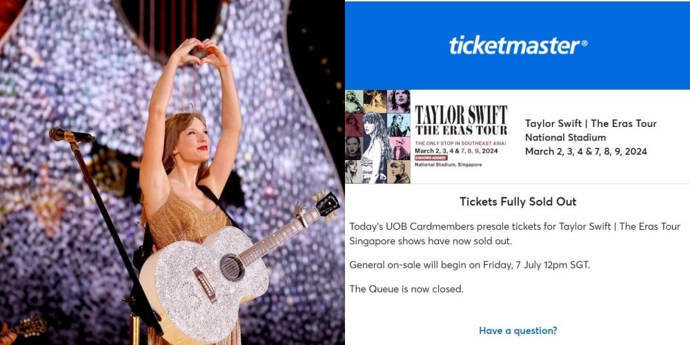 Concert Taylor Swift cháy vé