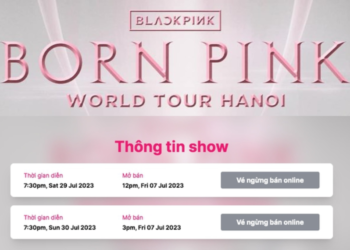 vé concert Blackpink ngừng bán