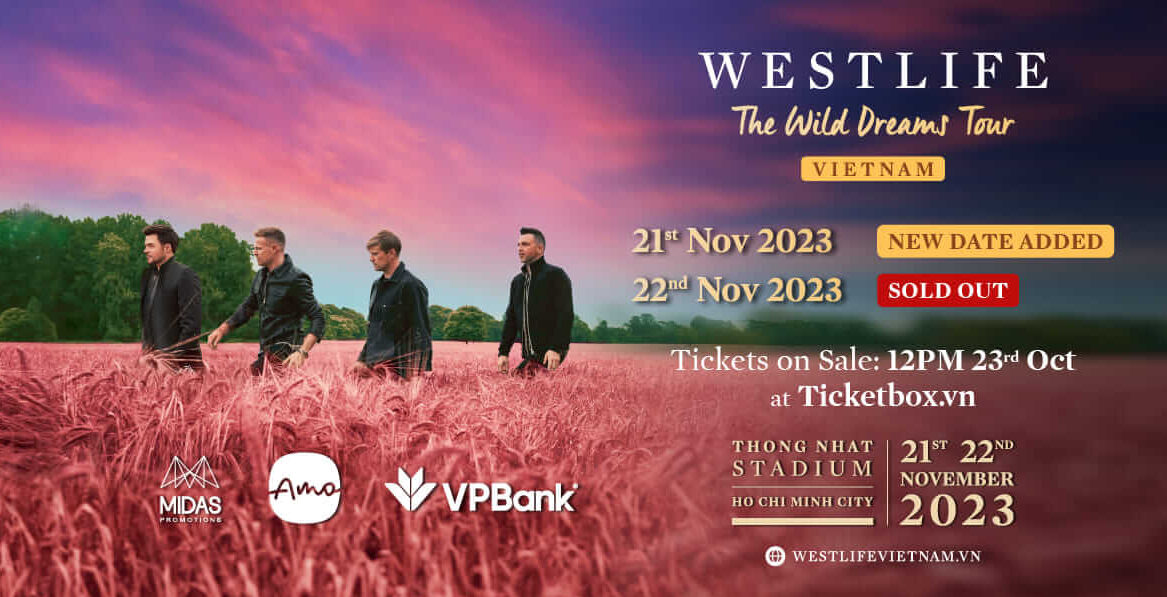 Mua vé concert Westlife Việt Nam