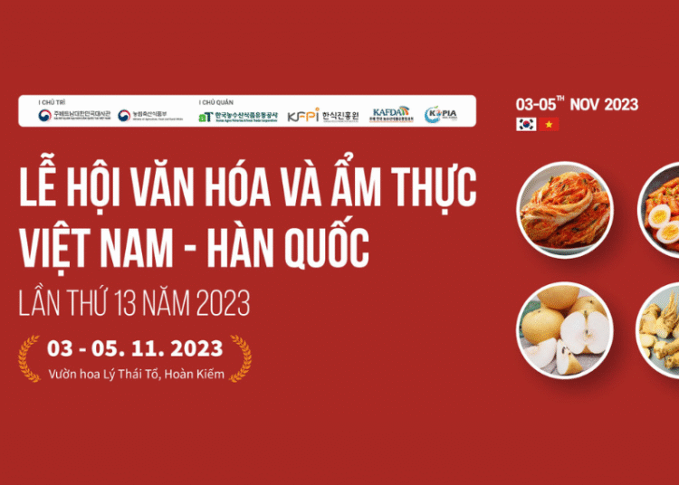Lễ hội Văn hóa và Ẩm thực Việt Nam – Hàn Quốc