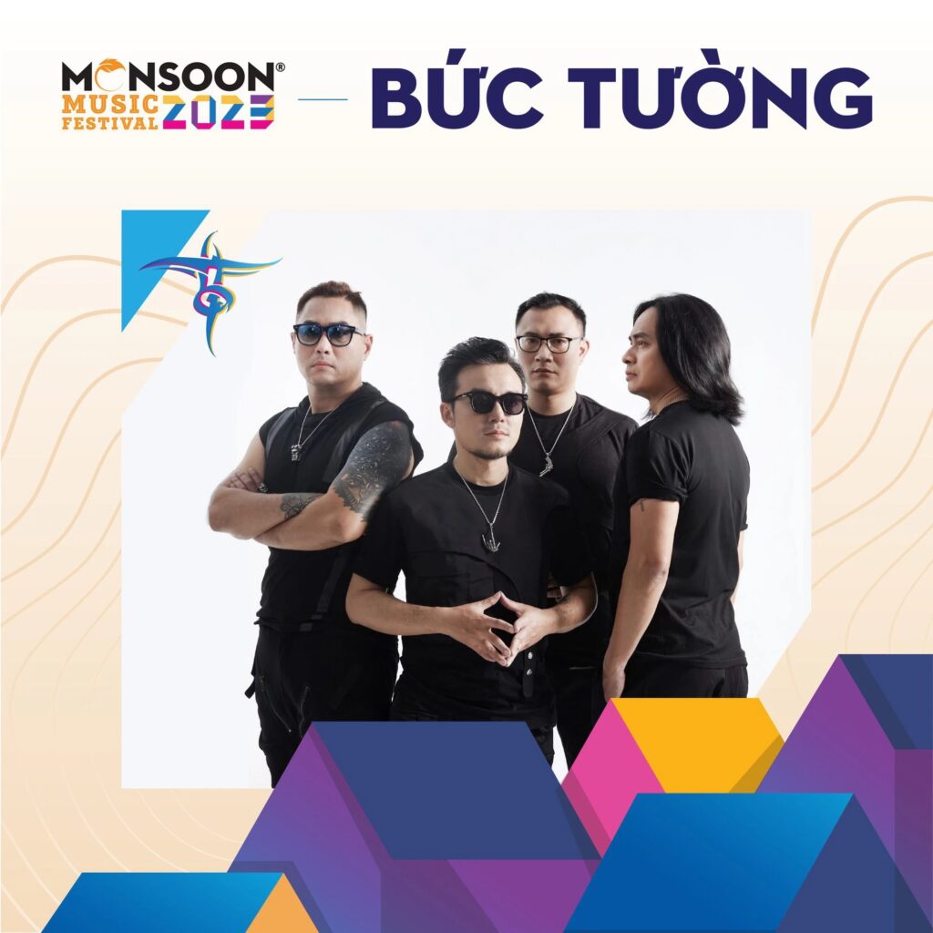 Ban nhac Buc Tuong se cho ra mat album moi tai Monsoon Music Festival 2023