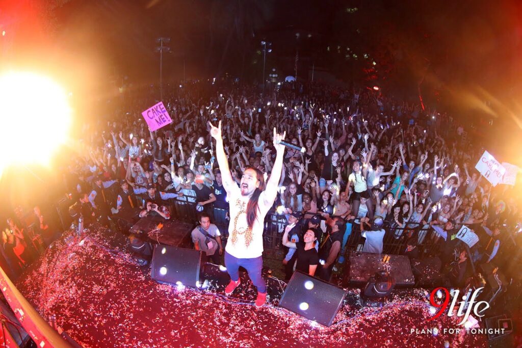 Steve Aoki tại Hanoki Party