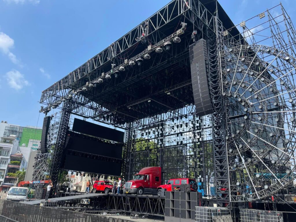 L-Acoustics la thuong hieu loa duoc chon mat gui vang trong Hien Anh Show