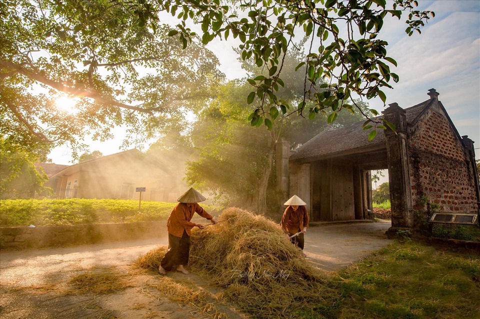 Khung canh xua cu day hoai niem tai lang co Duong Lam