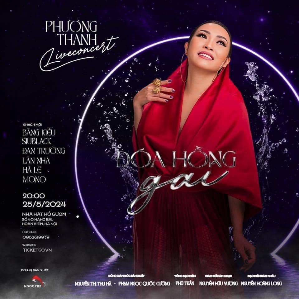 Dan nghe si se xuat hien trong live concert của Phuong Thanh