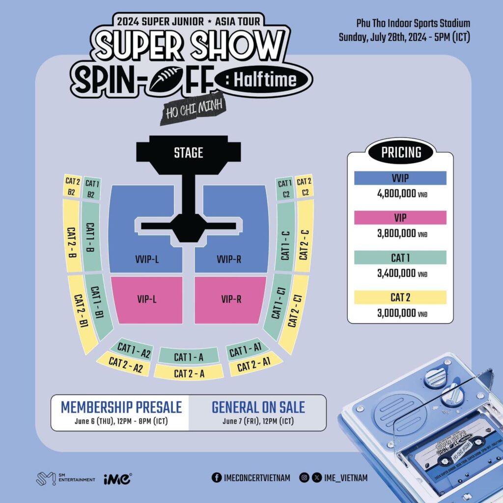 Seatmap cua dem nhac