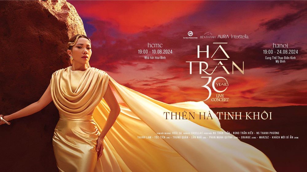 lvie concert Thiên Hà Tinh Khôi Hà Trần