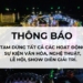 hoãn sự kiện trước quốc tang tổng bí thư nguyễn phú trọng