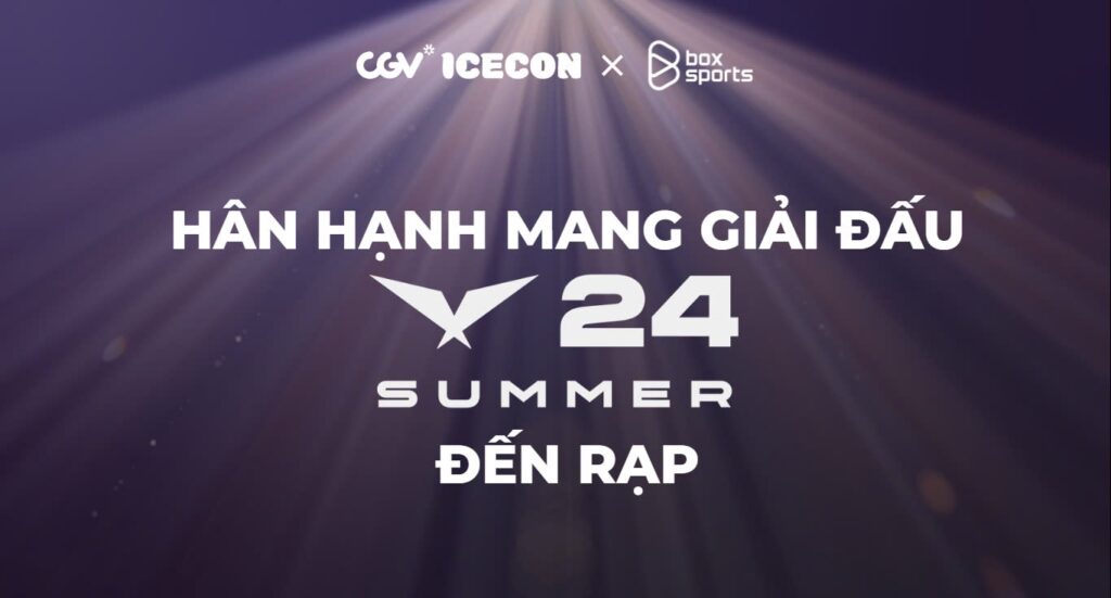 Cac giai dau game cung se duoc chieu o rap chieu phim