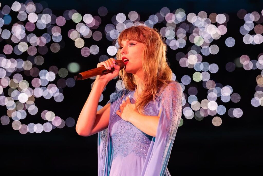 Concert cua Taylor Swift da may man tranh khoi tham hoa