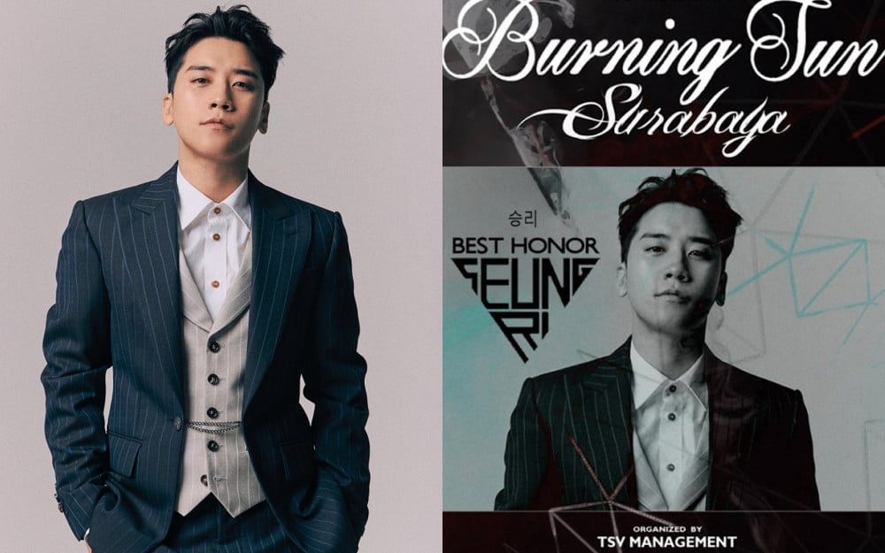 seungri kiện đơn vị sự kiện burning sun ở indonesia