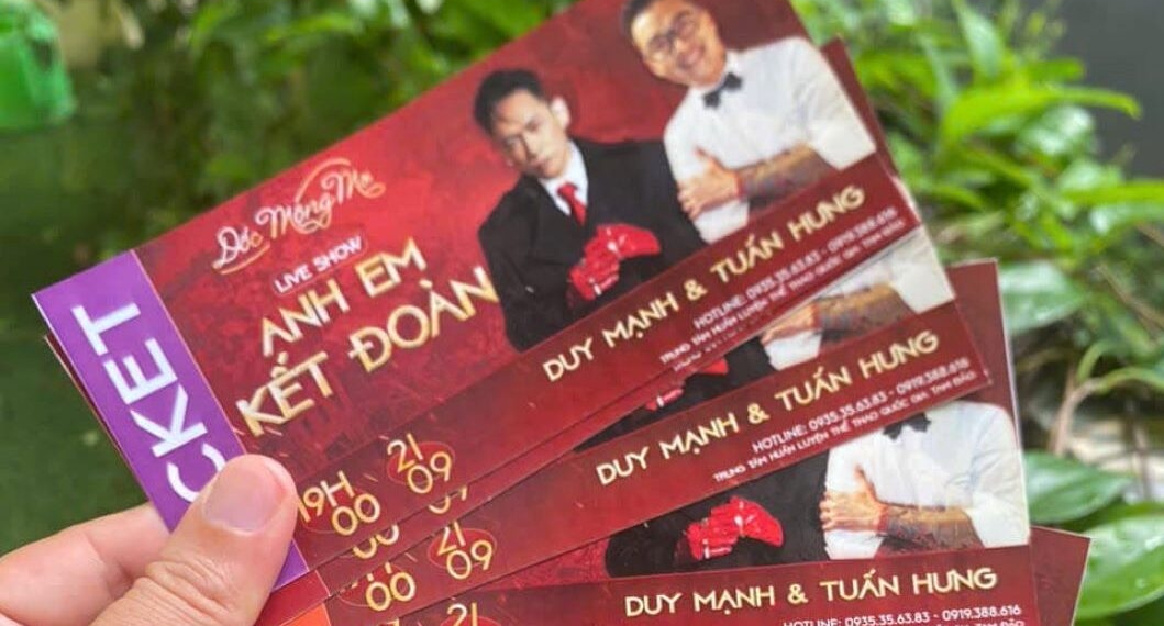 liveshow duy mạnh - tuấn hưng