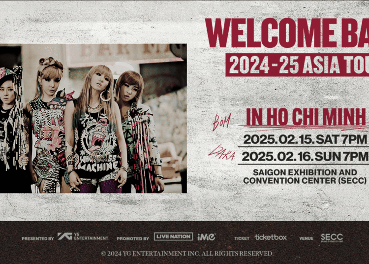 2NE1 Asia Tour in Ho Chi Minh