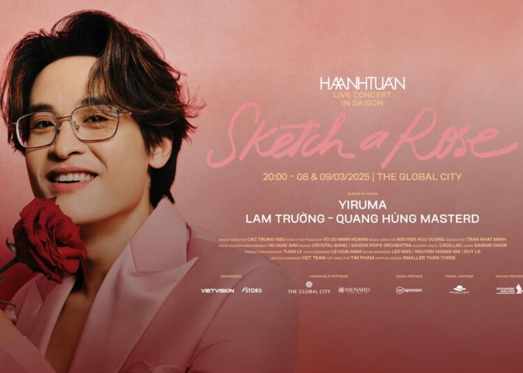 Sketch a Rose in Saigon