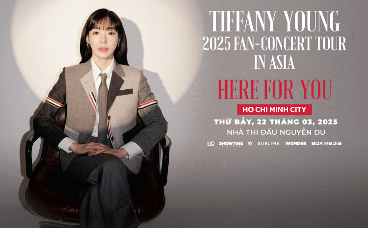 TIFFANY YOUNG 2025 FAN-CONCERT TOUR IN HO CHI MINH CITY
