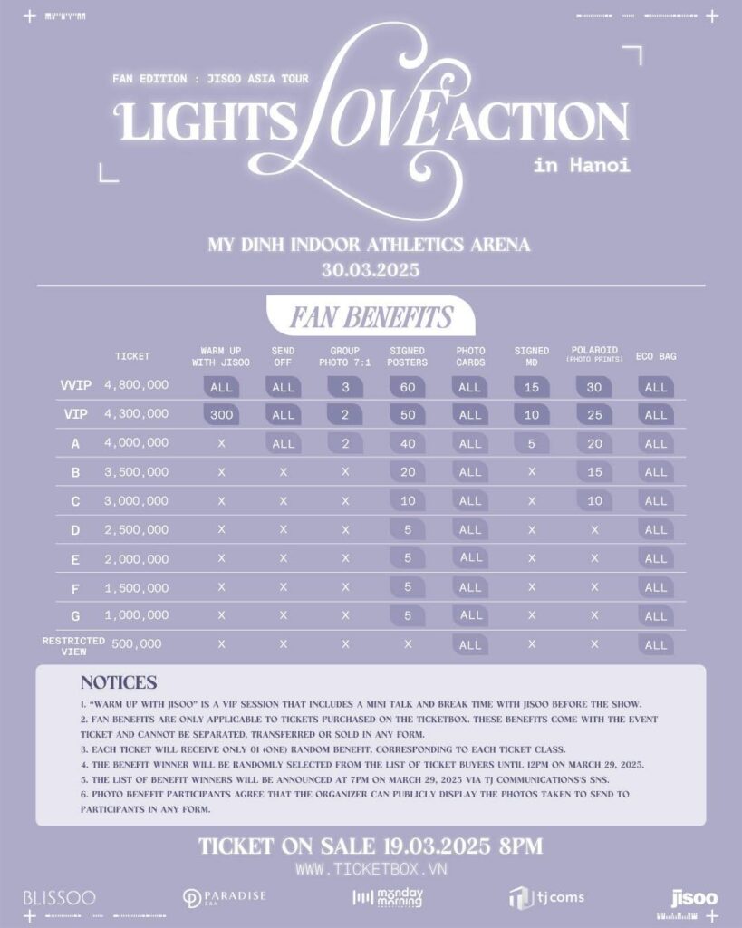 benefit jisoo fan meeting