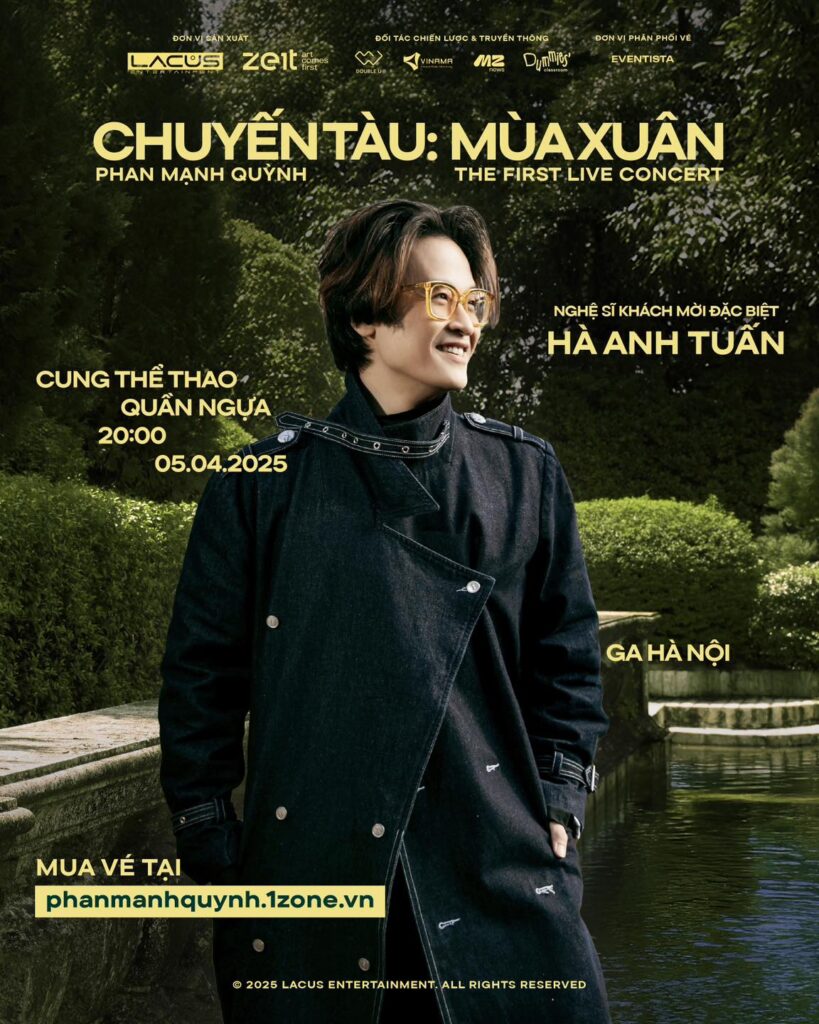 Hoang tu than tu Ha Anh Tuan se gop mat tai live concert Chuyen tau mua xuan