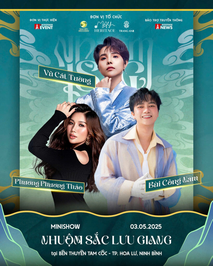Dan lineup cua minishow Nhuom Sac Luu Giang