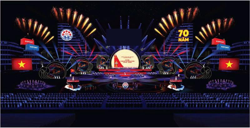 Sân khấu lễ hội Hoa phượng đỏ 2025