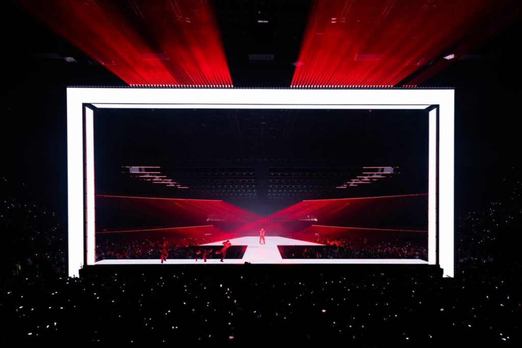 Sân khấ Eurovision 2025 rộng khoảng 15m