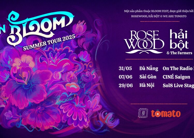 IN BLOOM Summer Tour 2025 | ROSEWOOD X HẢI BỘT