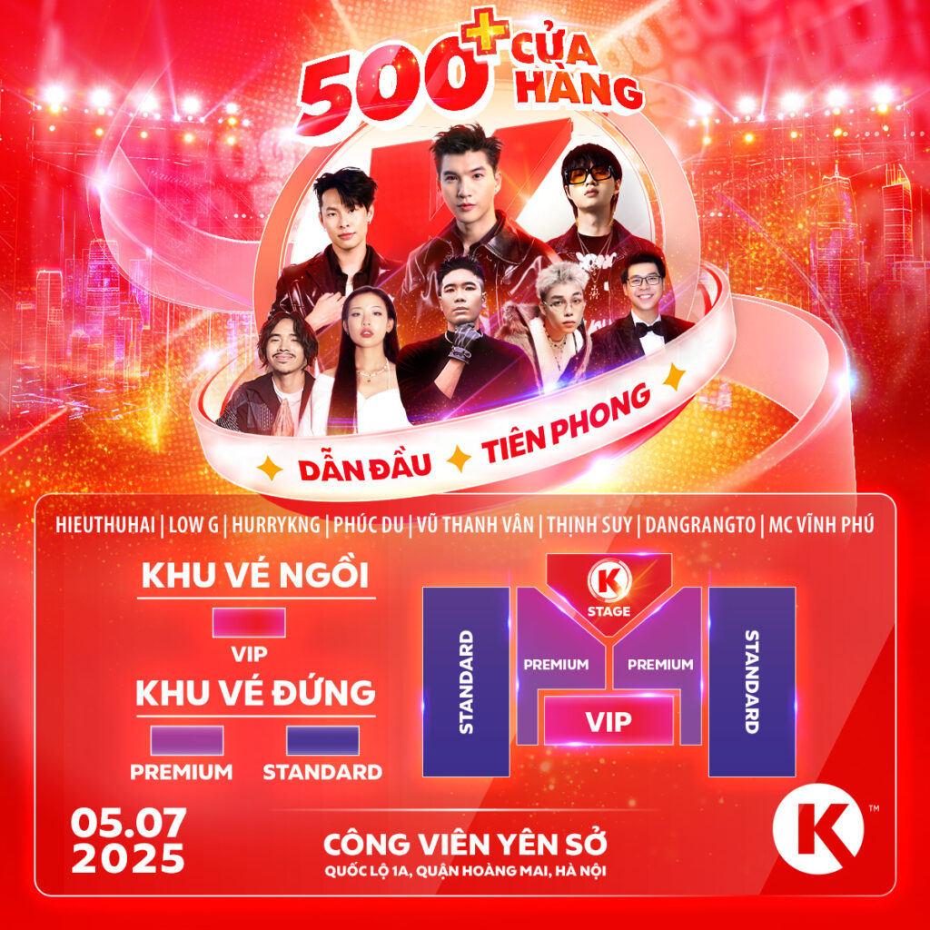 concert circle k 500 cửa hàng 1