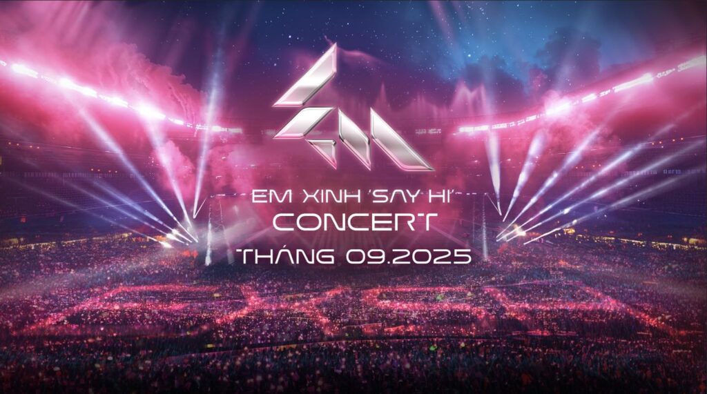 em xinh say hi concert