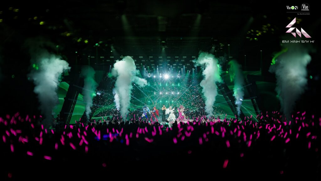 em xinh say hi tổ chức concert tháng 9