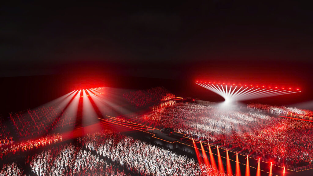 lộ diện sân khấu gama music racing festival 4