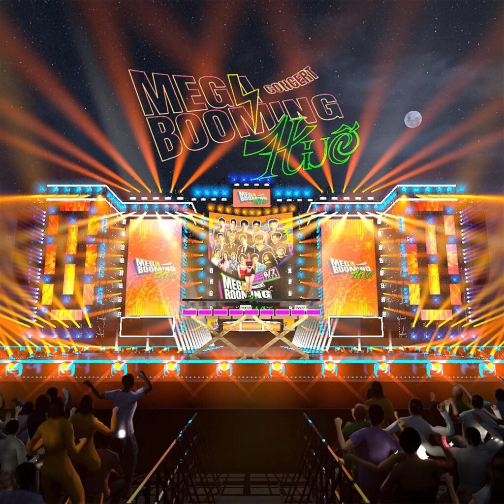 sân khấu mega booming huế 3