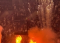 sân khâu tour diễn Circus Maximus của travis scott 7