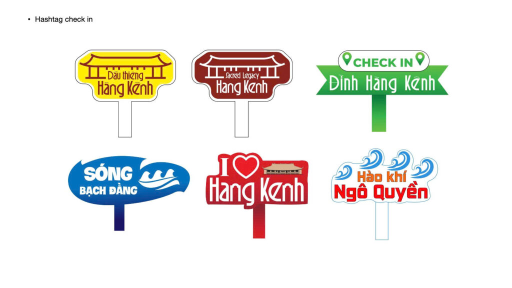 Bộ hastag check in