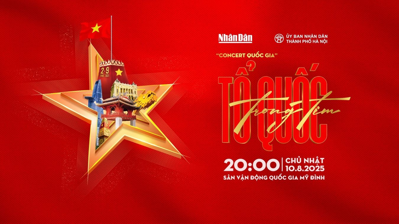 Concert Quốc gia Tổ quốc trong tim vé miễn phí