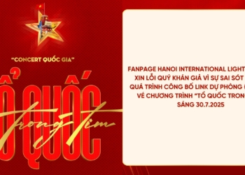 Concert Quốc gia Tổ quốc trong tim vé miễn phí