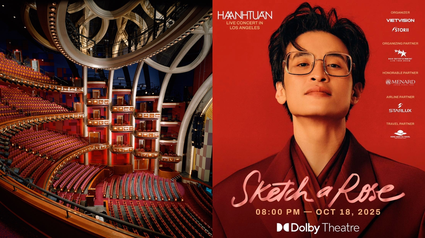 Hà Anh Tuấn concert Việt Sketch a Rose tại Dolby Theatre