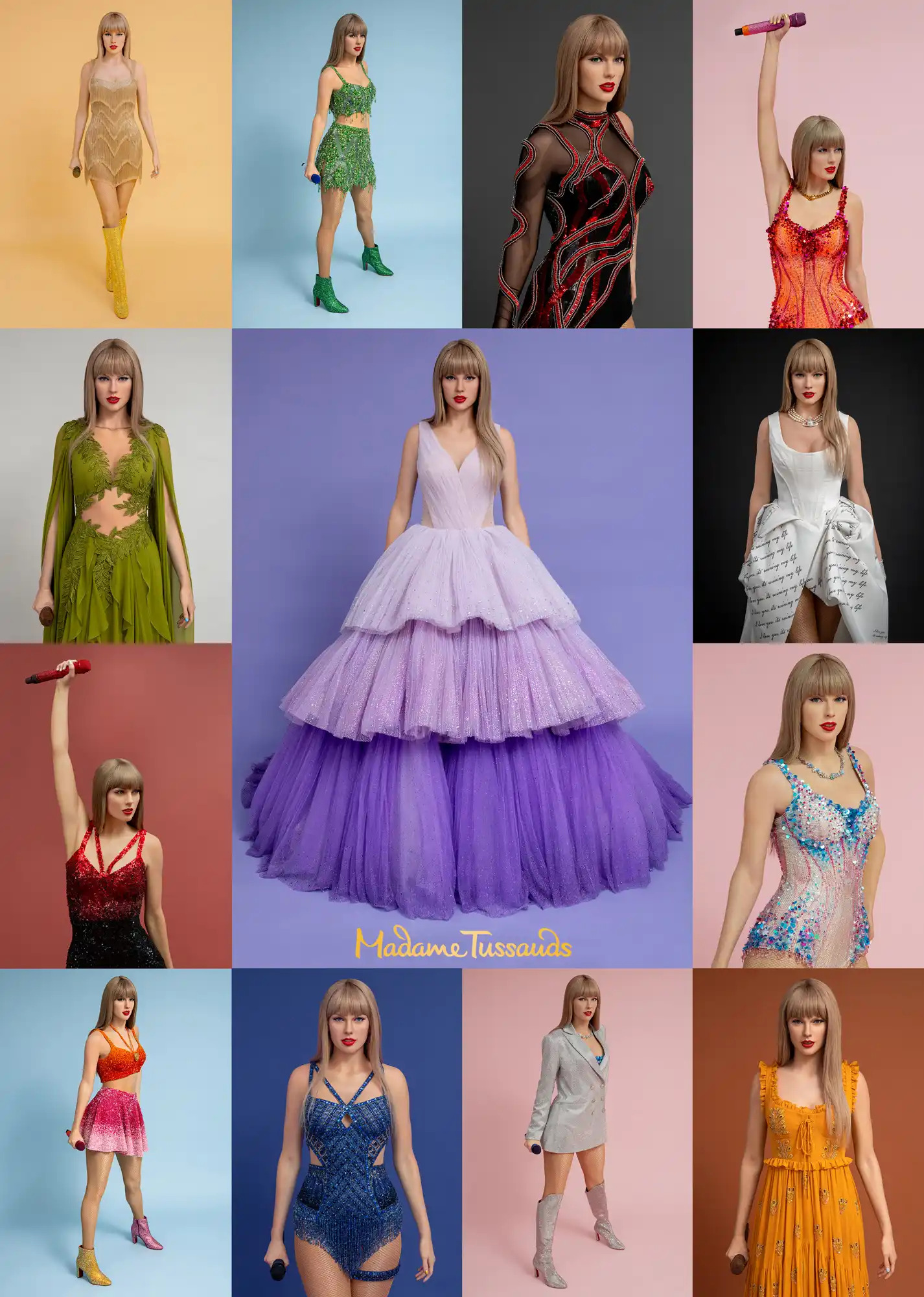 Taylor Swift kỷ lục 13 tượng sáp The Eras Tour