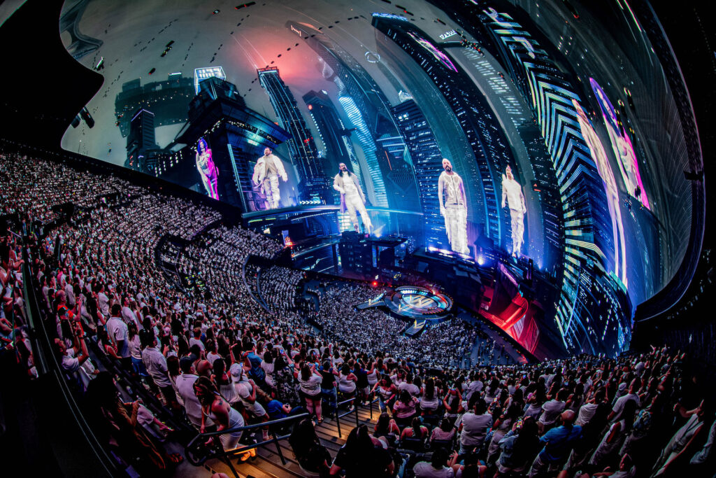 backstreet boys tại sphere 2