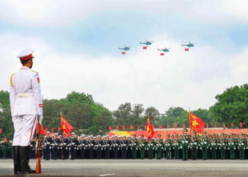 đảm bảo nguồn điện diễu binh diễu hành