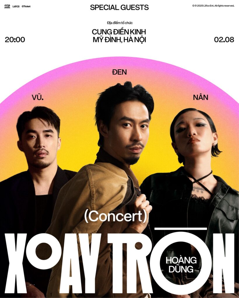 hoàng dũng ra mắt sản phẩm mới trong xoay tròn concert