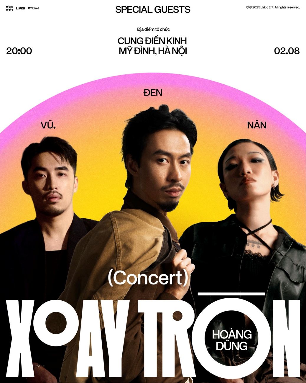hoàng dũng concert xoay tròn