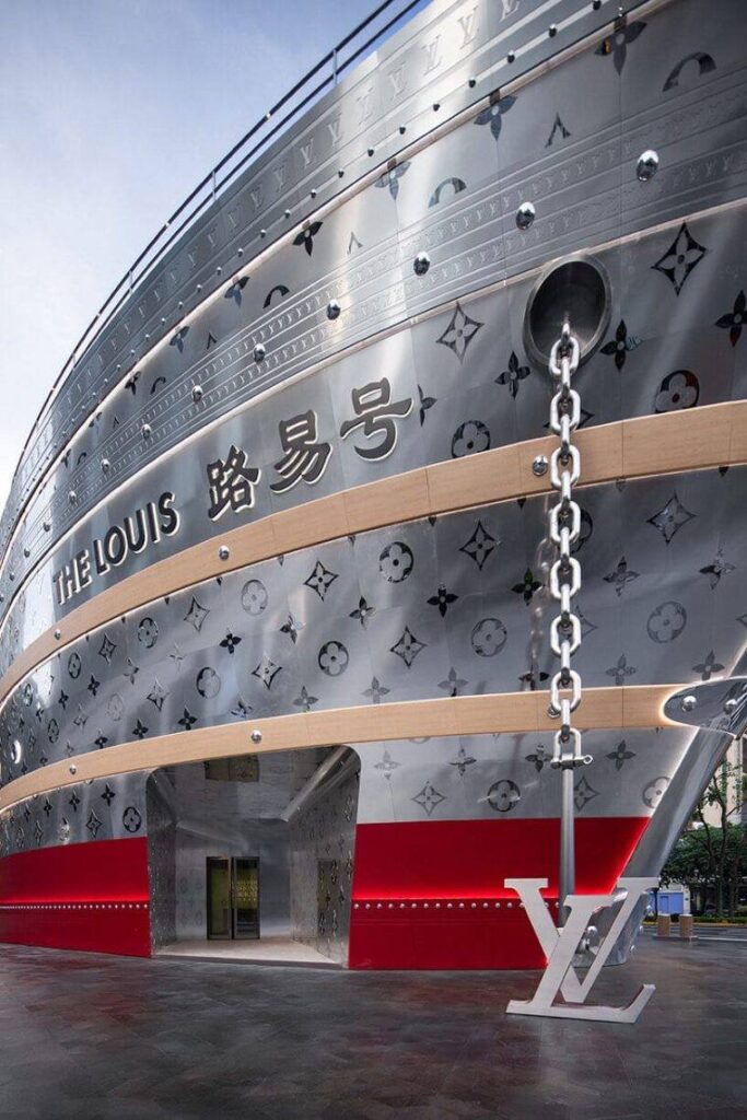 louis vuitton chế tạo con tàu làm triển lãm 1
