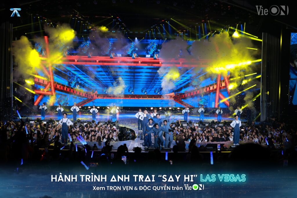 sân khấu concert anh trai say hi las vegas 3