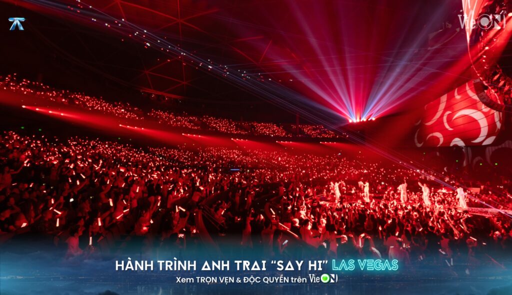 Sân khấu concert anh trai say hi las vegas 4
