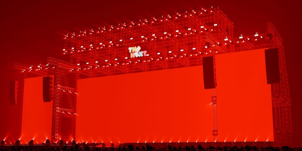 sân khấu the next live concert 2