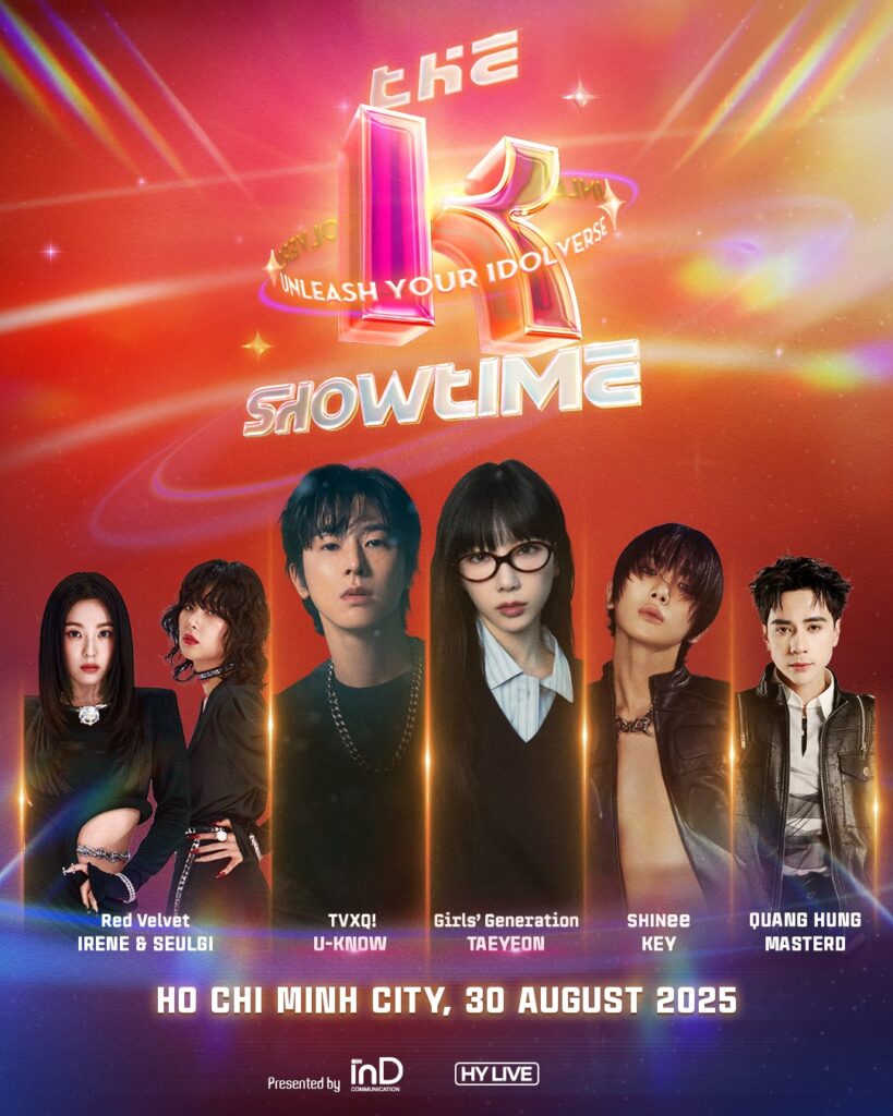 the k showtime công bố giá vé seatmap
