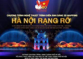 Chương trình nghệ thuật trình diễn ánh sáng 3D Mapping Hà Nội Rạng Rỡ nhân dịp kỷ niệm 80 năm Quốc khánh 2.9