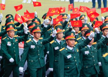 Cựu chiến binh xem diễu binh diễu hành dịp 80 năm Quốc khánh 2.9