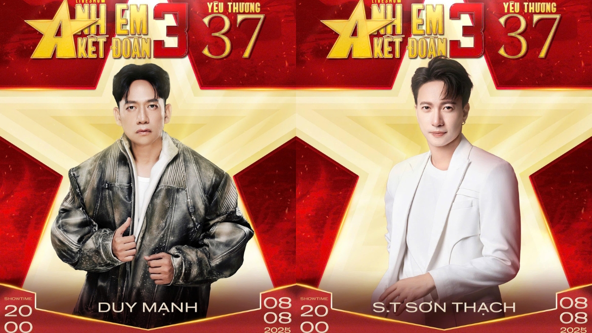 Duy Mạnh liveshow Anh Em Kết Đoàn 3 ủng hộ 1 tỷ