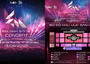Em Xinh Say Hi Concert giá vé và seat map